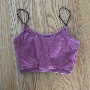 Women's Mauve Crop Top